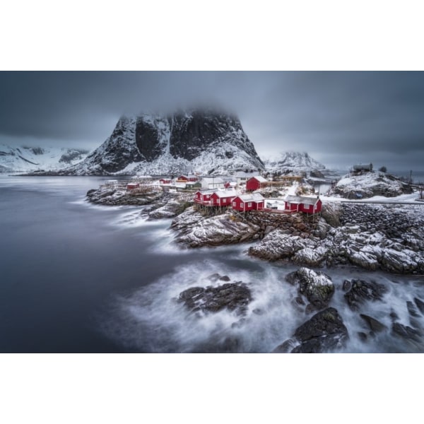 Winter Lofoten Islands - 30x40 cm