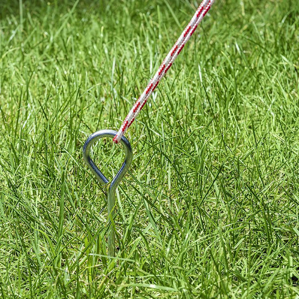 Tentpeg 19cm alumiinia silmällä
