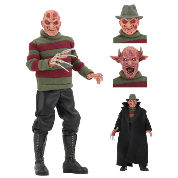 Painajainen Elm Streetillä Freddy Krueger hahmo 20cm