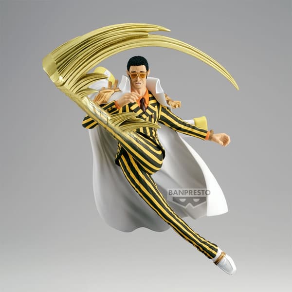 One Piece Borsalino Battle Record Figur, 19 cm samleobjekt