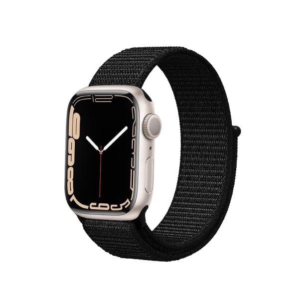 Crong Reflex Sport Band Apple Watchille 38/40/41mm (musta)