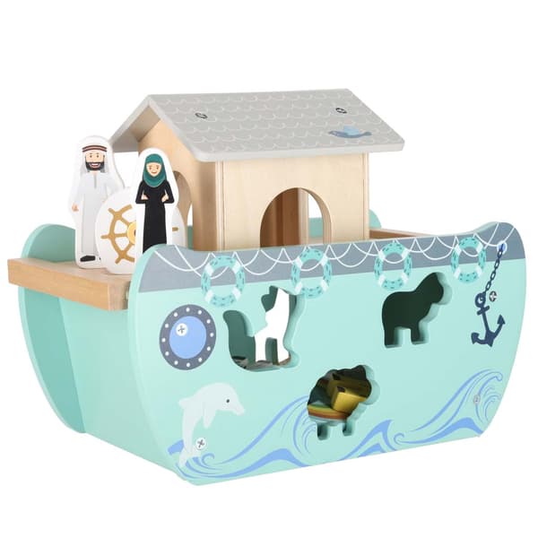 Træformssorterer, Noahs Ark dyresæt, 20 dele