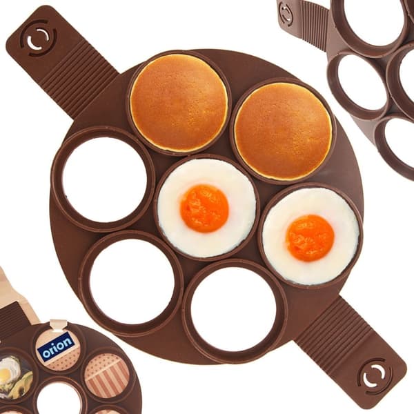 Perfekt Rund Form för Stekta Ägg och Pannkakor