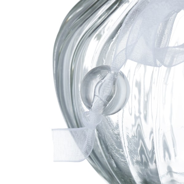 Transparent vindljus uppsättning om 12