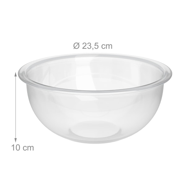Glas salatskåle 2-pak