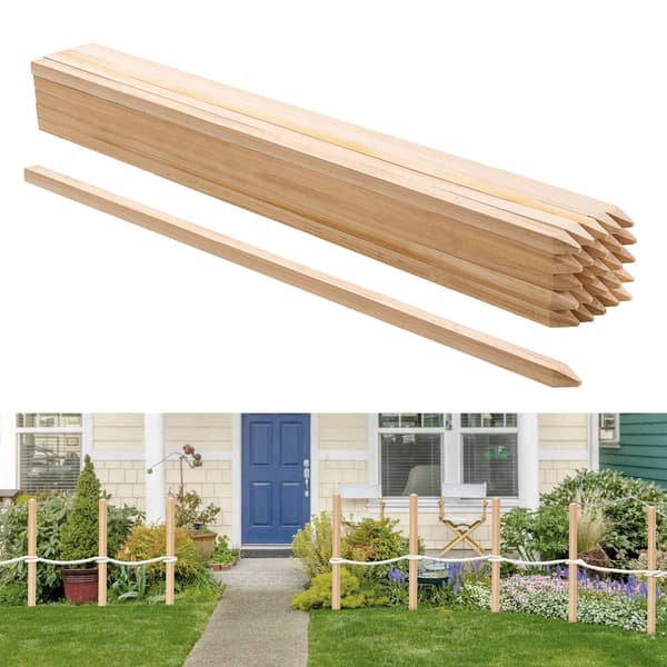 Trädgårdspinnar, 25-pack, gran, 91 cm