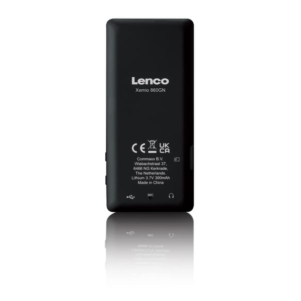 MP3/MP4-spelare med Bluetooth, 8 GB minne, grön