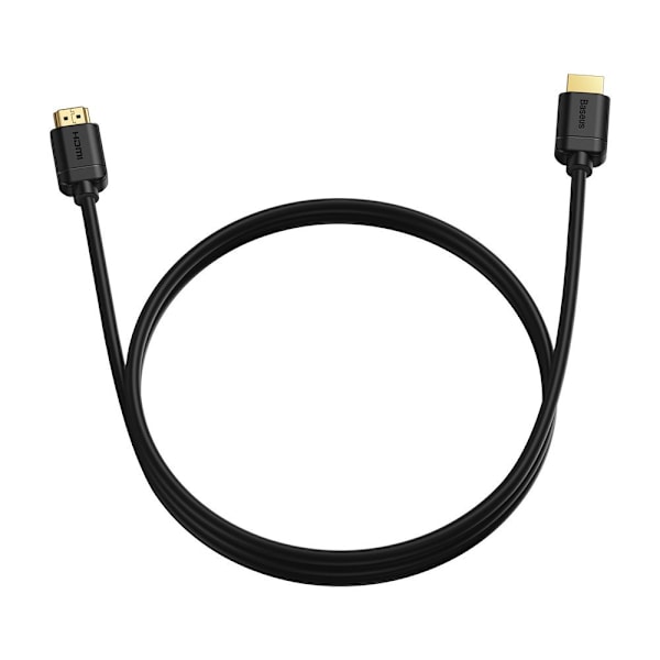 HDMI 2.0 kabel 4K 60 Hz 3D HDR 18 Gbps 2 m sort
