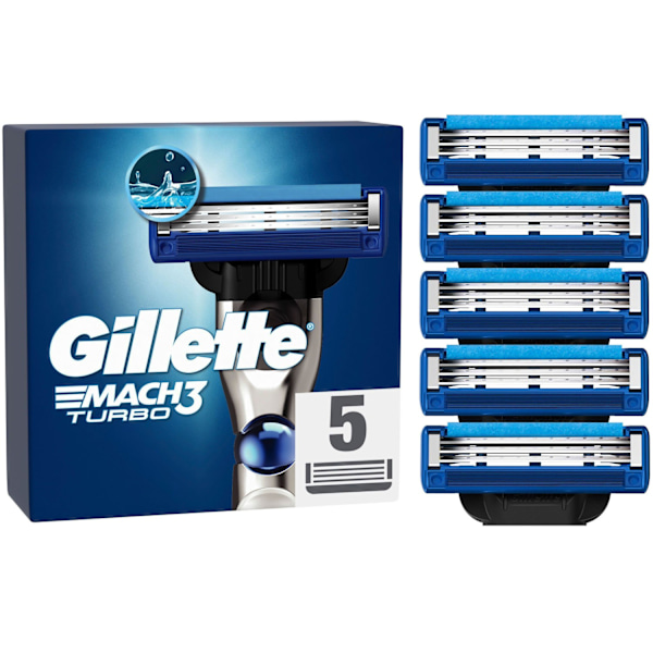 Barberblade Mach3 Turbo 5 stk