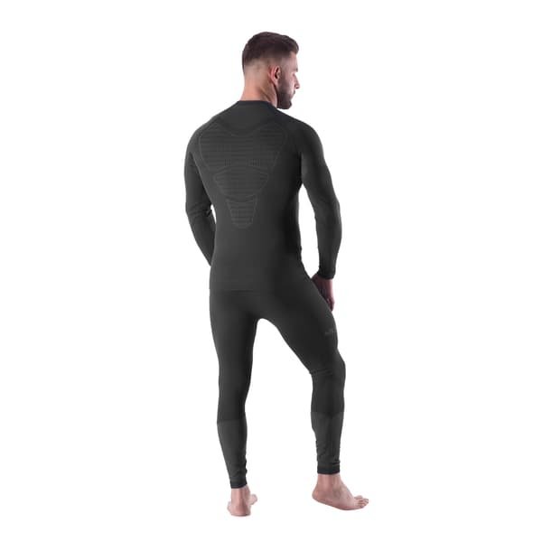 Termoaktive bukser til mænd, sorte, 2XL/3XL