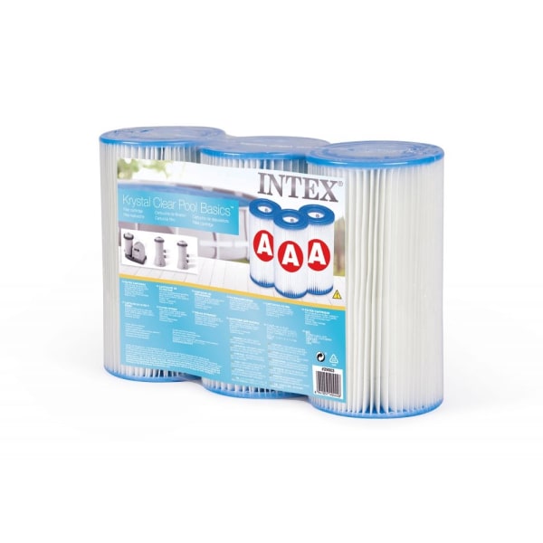 Filterfiltre type A - til intex 29000 poolpumpen - 3 stk
