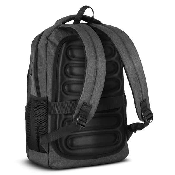 Läppärireppu, USB-C-latausportti, 18L harmaa