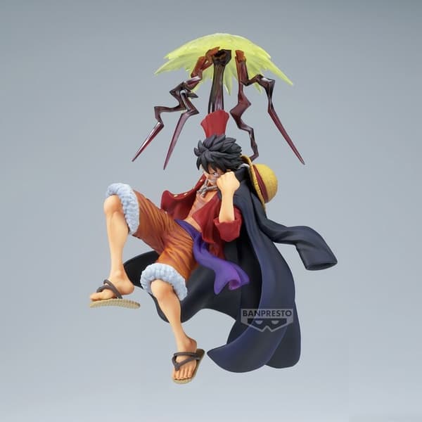 One Piece Monkey D Luffy Battle Record -figuuri, 15 cm pitkä