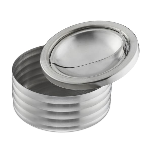 Vindtät askfat med lock