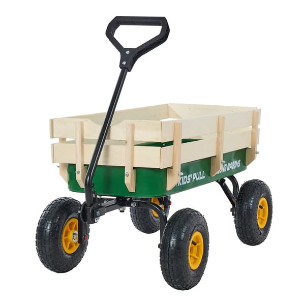 Dragvagn, 101 cm, 150 kg kapacitet, terräng