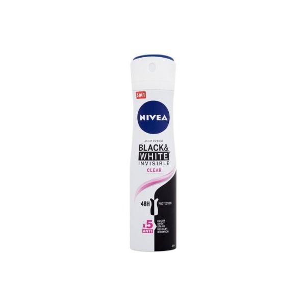 Nivea - Black & White Invisible Clear 48h - For Women, 150 ml