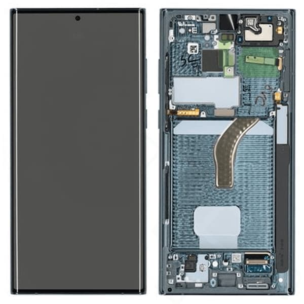 Galaxy S22 Ultra LCD-näyttö vihreä