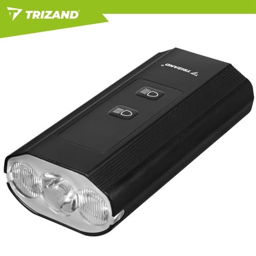 1300lm LED-pyöränvalosarja, USB-C, IP65-vedenpitävä