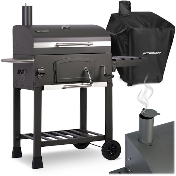Berdsen BD-891 sort kulgrill med låg