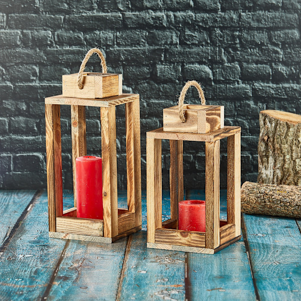 Kynttilänjalka Double Lantern