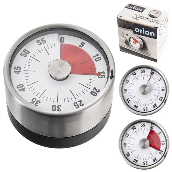 Analog timer med magnet til køkken og bagning