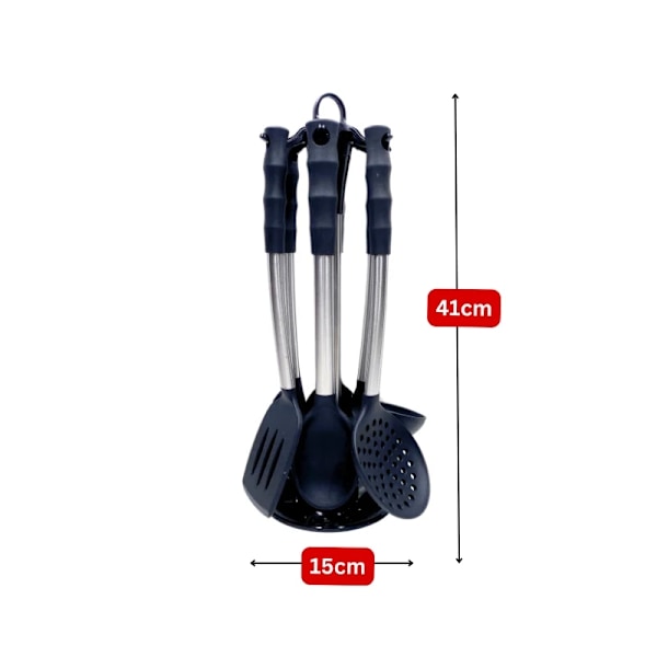 Eisenbach A0053: 7 delar köksredskap Set - S/S