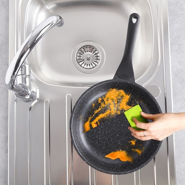 Granit-stekpanna med non-stick för alla spisar, diskmaskinsäker