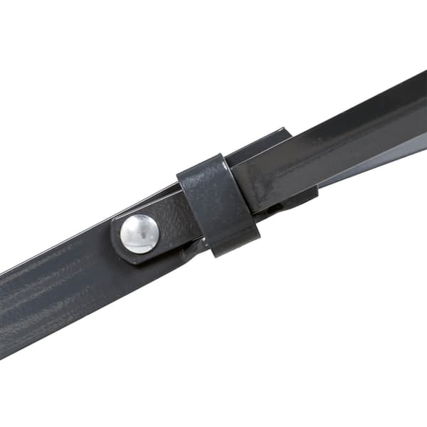 Hopfällbart cateringbord, 180 cm, vitt, bärbar design
