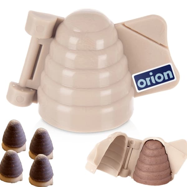 Kakform för bikupa, 3,5x3,5 cm, diskmaskinssäker