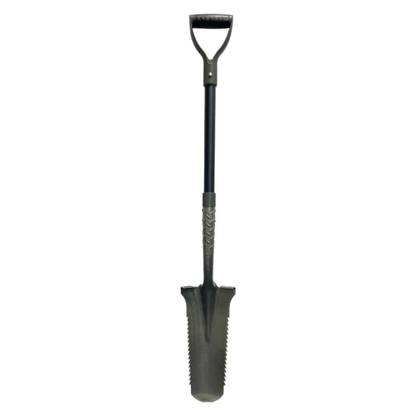 Havespade med V-formet blad, grå