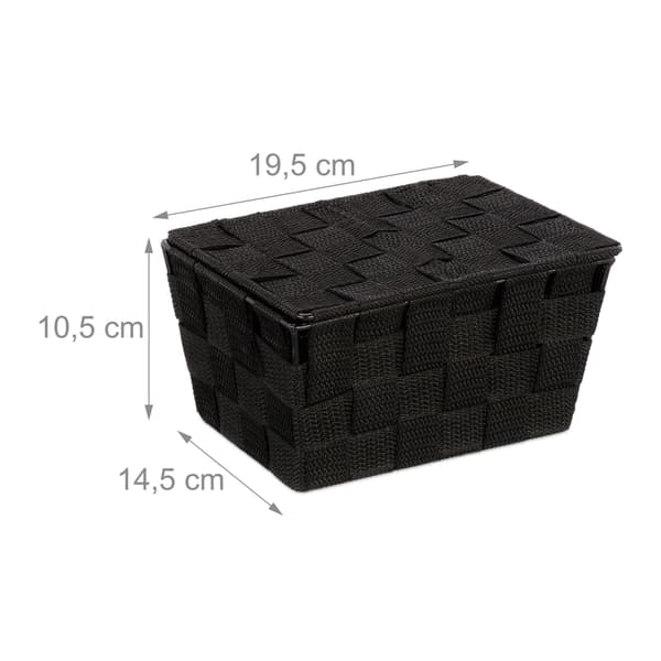 Förvaringskorg med lock