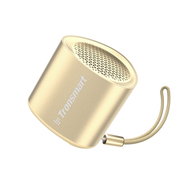 Lille Mini TWS Nimo Bluetooth 5.3 5W trådløs højttaler guld