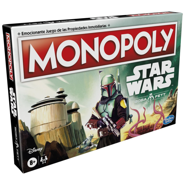 Espanjan Star Wars Boba Fett Monopoly -peli