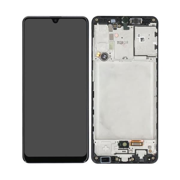 Samsung Galaxy A31 LCD-näyttö - musta