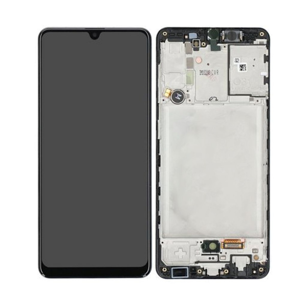 Samsung Galaxy A31 LCD-skærm - Sort