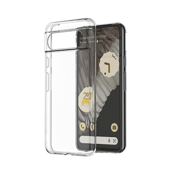 SiGN Ultra Slim Fodral för Google Pixel 8 - Genomskinlig