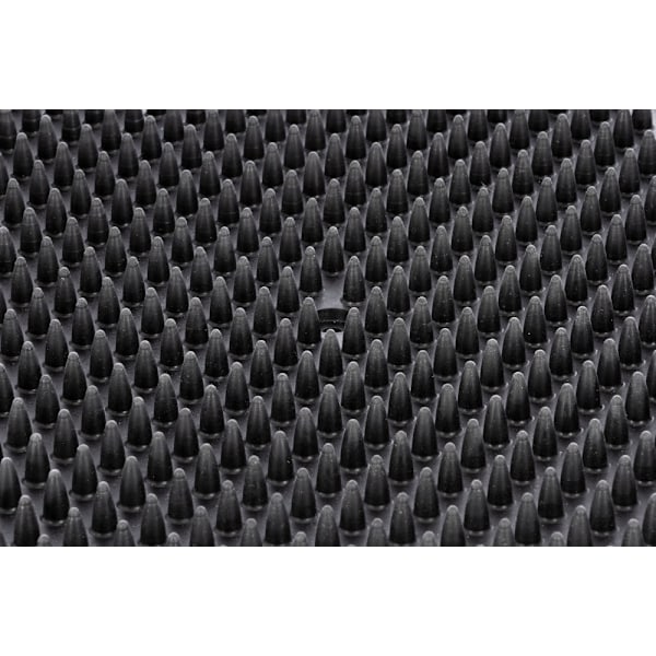 Ridsemåtte til hest, kalv, ged sort (L40xB30cm)