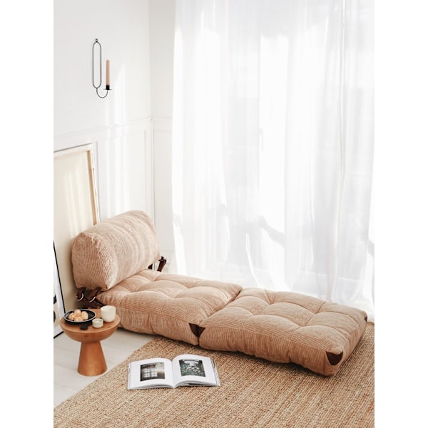 1-sædet sovesofa Fold Kadife - Camel