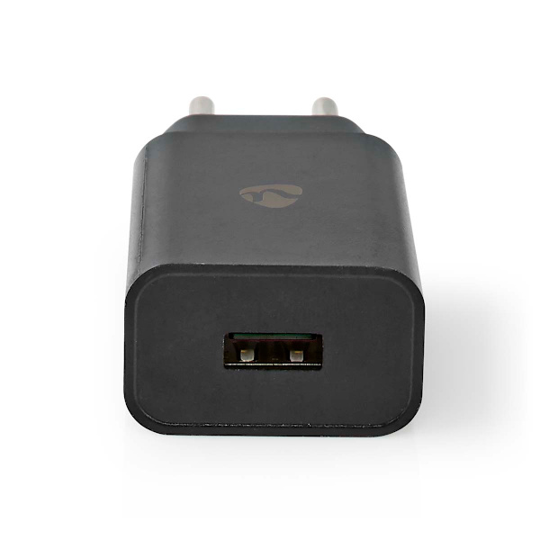 Väggladdare | 12 W | Snabbladdnings funktion | 1x 2.4 A A | Antal utgångar: 1 | USB-A | Utan kabel | Single Voltage Output