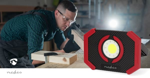 Genopladeligt COB LED arbejdslys