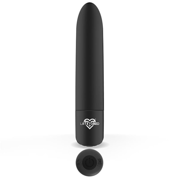 Shoty Vibrating Bullet USB 10 Speeds Kraftfull Motor Svart