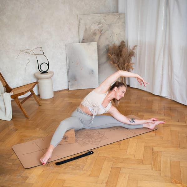 Yogaset – korkmatta, block, rem
