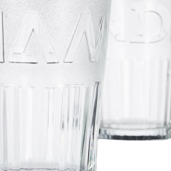 Sæt med 2 drikkeglas med hank