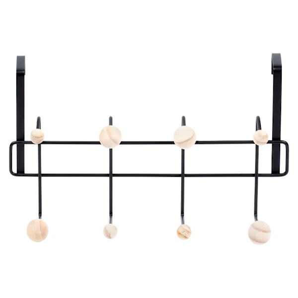 Metal dørbøjle sort 37 cm
