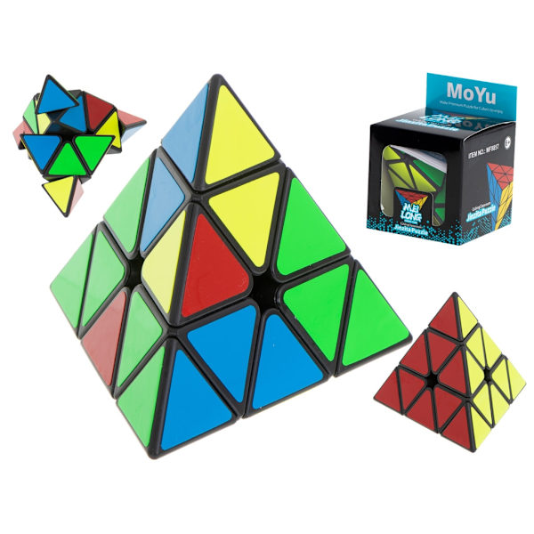 PYRAMINX-pulmakuutiopeli Black MoYu