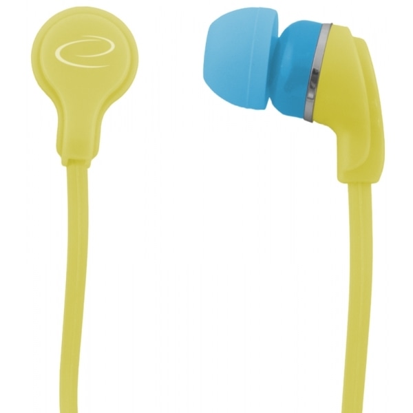 Esperanza Stereo Earphones Neon Yellow