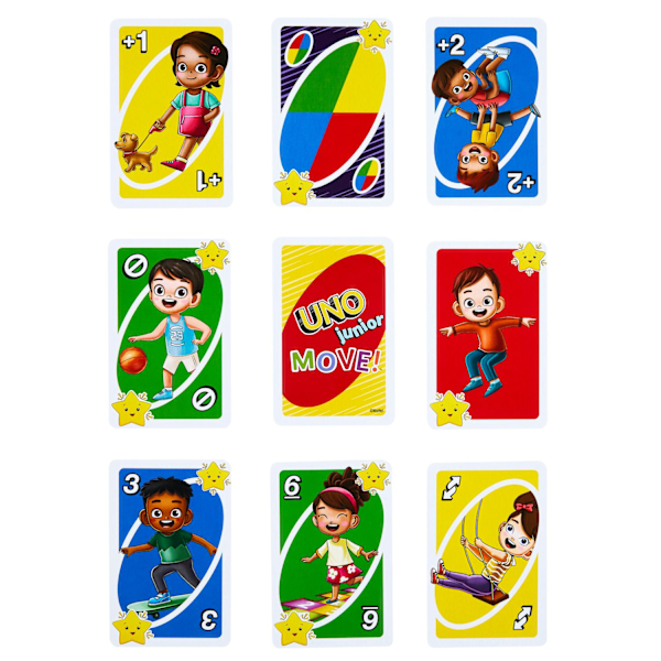 Uno Junior Move -Kortspel
