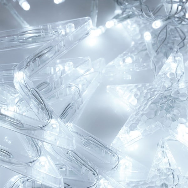 Utomhusljusridå 120 LED 2,5 m