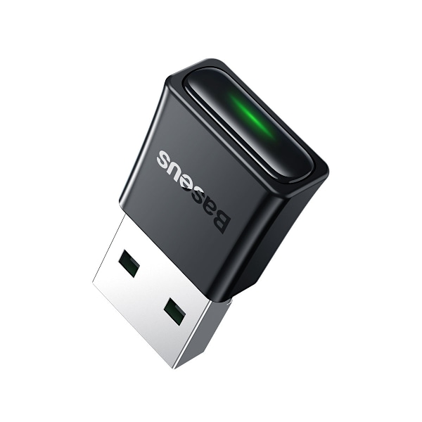 Adapteriliitin lähetin vastaanotin Bluetooth 5.3 USB, kantama 20m, musta