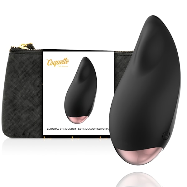 Coquette Chic Desire - Clitorial Stimulator Sort / Guld Drop